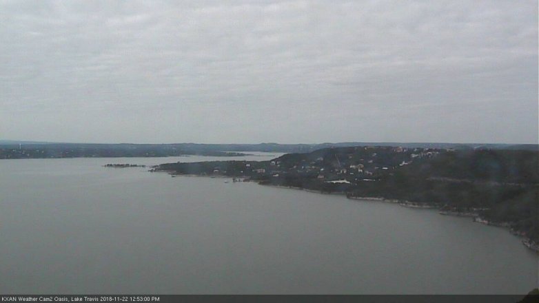 Lake Travis webcam, November 22, 2018 11:55 AM CT