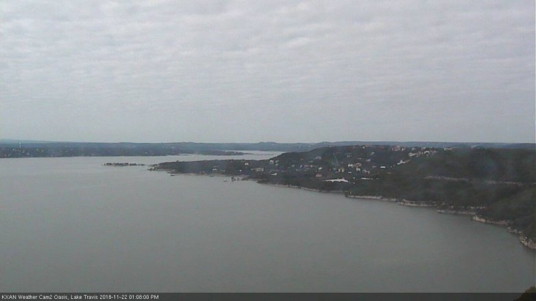 Lake Travis webcam, November 22, 2018 12:10 PM CT