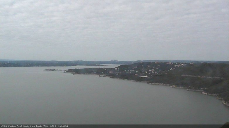 Lake Travis webcam, November 22, 2018 12:15 PM CT