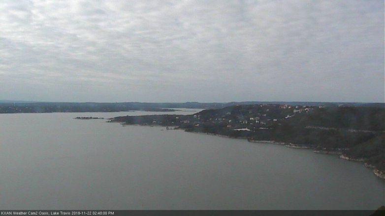 Lake Travis webcam, November 22, 2018 1:50 PM CT