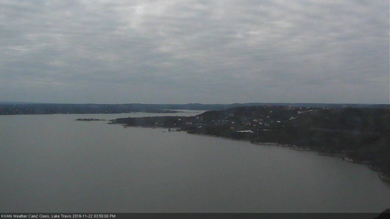 Lake Travis webcam, November 22, 2018 3:00 PM CT