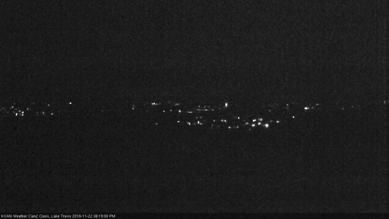 Lake Travis webcam, November 22, 2018 5:20 PM CT