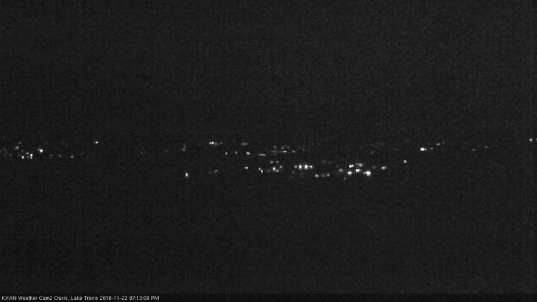 Lake Travis webcam, November 22, 2018 6:15 PM CT