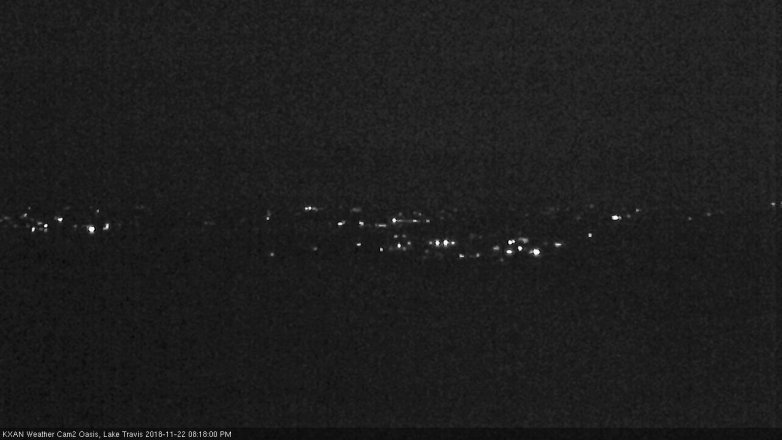 Lake Travis webcam, November 22, 2018 7:20 PM CT
