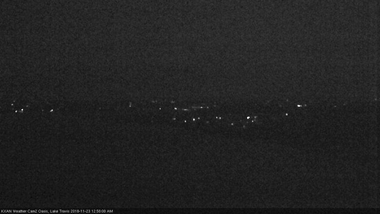 Lake Travis webcam, November 22, 2018 12:00 AM CT