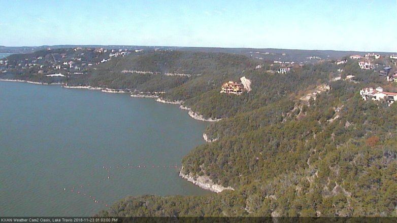 Lake Travis webcam, November 23, 2018 12:05 PM CT
