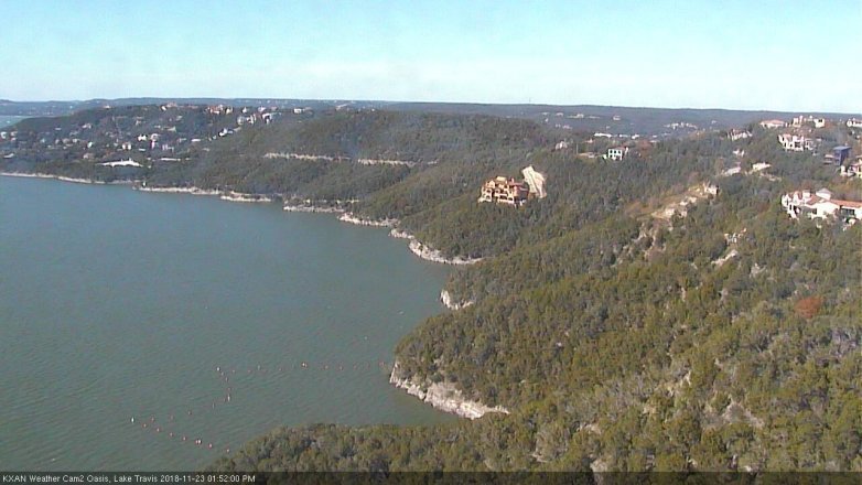 Lake Travis webcam, November 23, 2018 12:55 PM CT