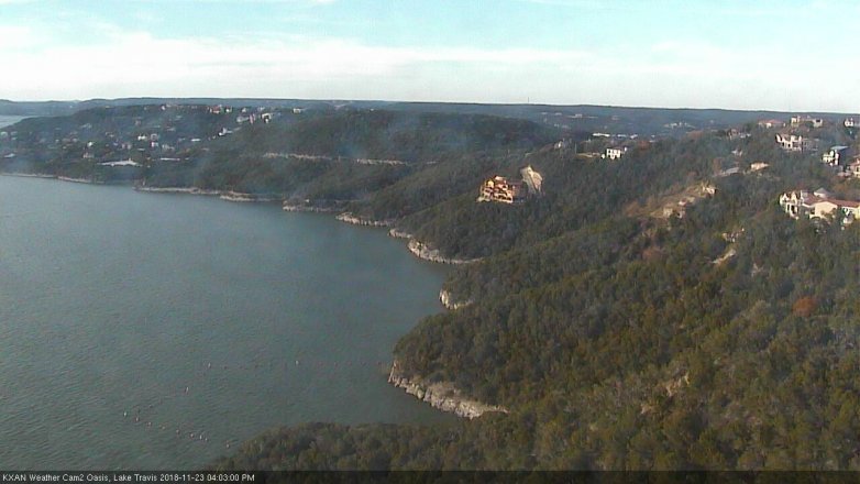 Lake Travis webcam, November 23, 2018 3:05 PM CT