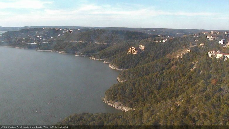 Lake Travis webcam, November 23, 2018 3:15 PM CT