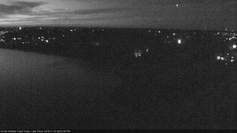 Lake Travis webcam, November 23, 2018 5:10 PM CT