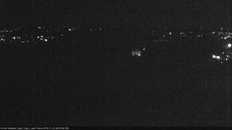 Lake Travis webcam, November 23, 2018 5:35 PM CT
