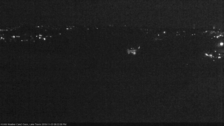 Lake Travis webcam, November 23, 2018 7:25 PM CT