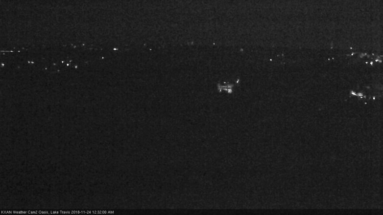 Lake Travis webcam, November 23, 2018 11:35 PM CT
