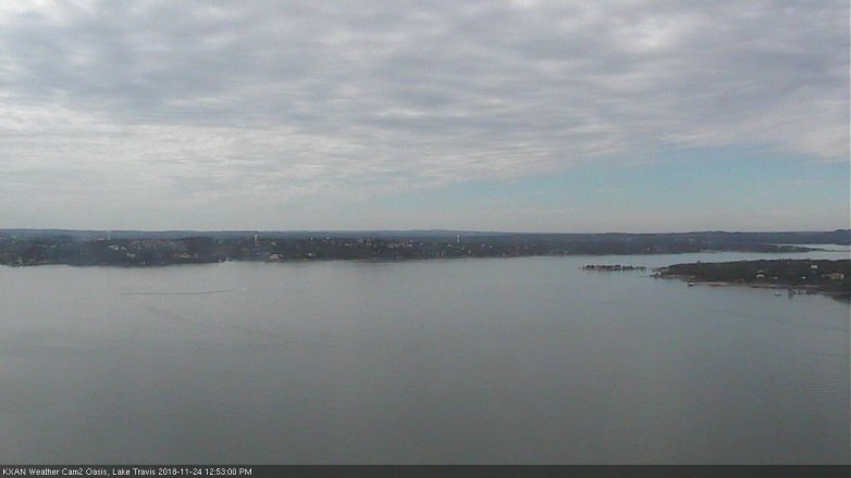 Lake Travis webcam, November 24, 2018 11:55 AM CT