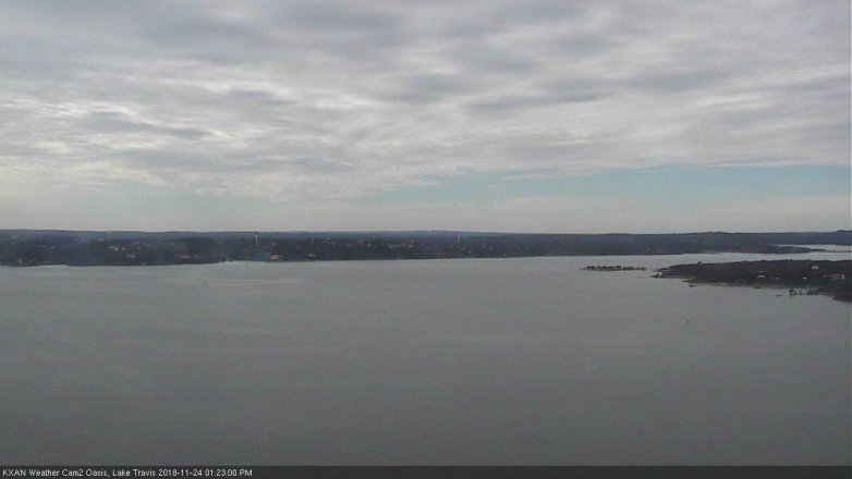 Lake Travis webcam, November 24, 2018 12:25 PM CT