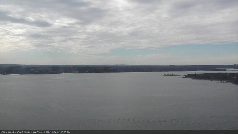 Lake Travis webcam, November 24, 2018 12:35 PM CT