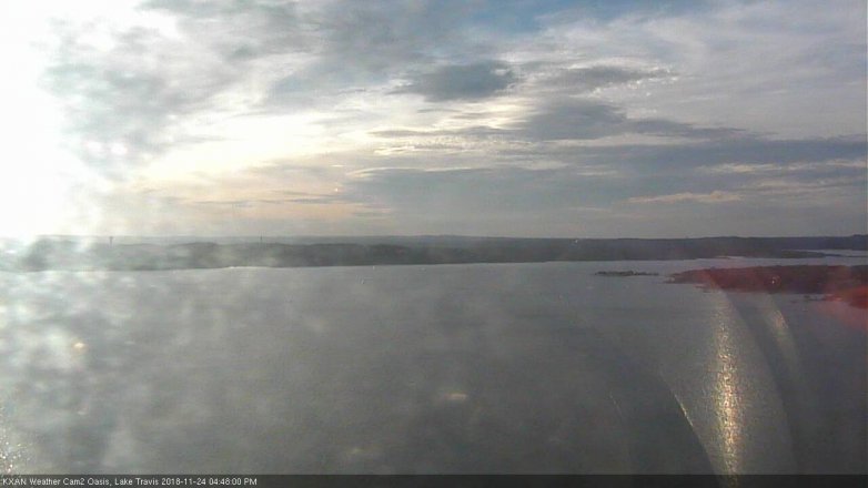 Lake Travis webcam, November 24, 2018 3:50 PM CT