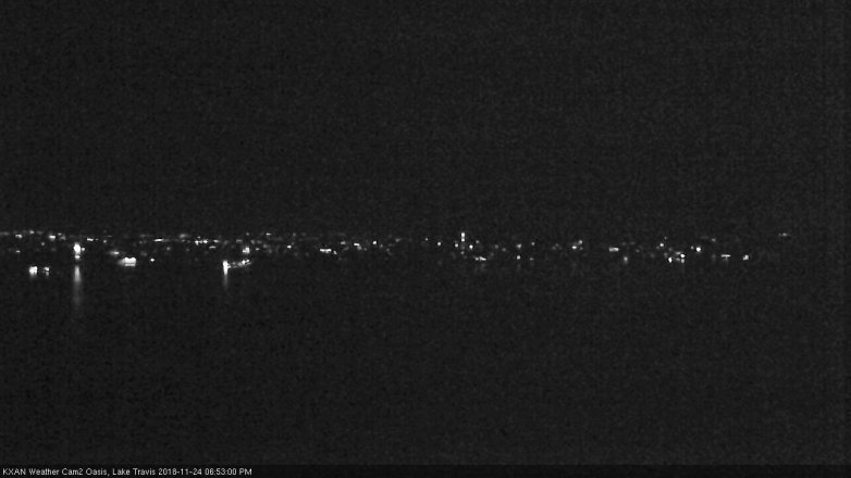 Lake Travis webcam, November 24, 2018 5:55 PM CT