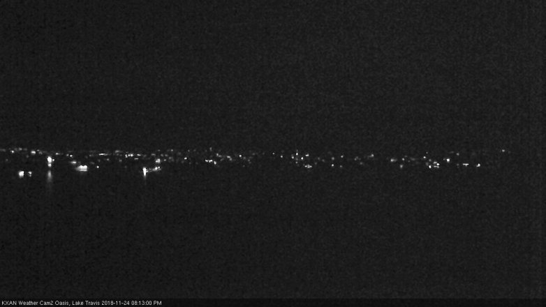 Lake Travis webcam, November 24, 2018 7:15 PM CT