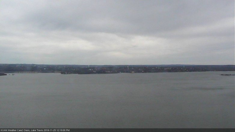 Lake Travis webcam, November 25, 2018 11:20 AM CT