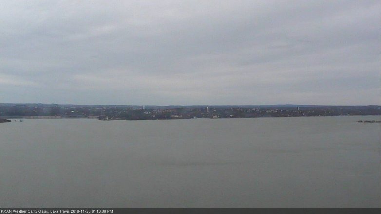 Lake Travis webcam, November 25, 2018 12:15 PM CT