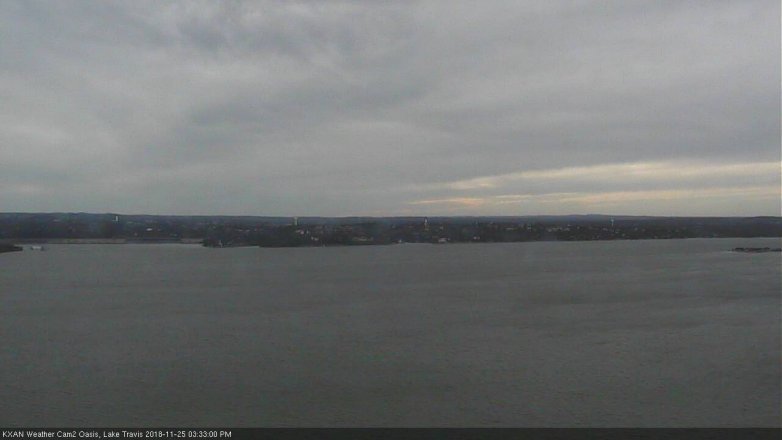 Lake Travis webcam, November 25, 2018 2:35 PM CT