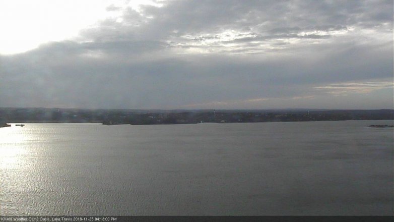 Lake Travis webcam, November 25, 2018 3:15 PM CT