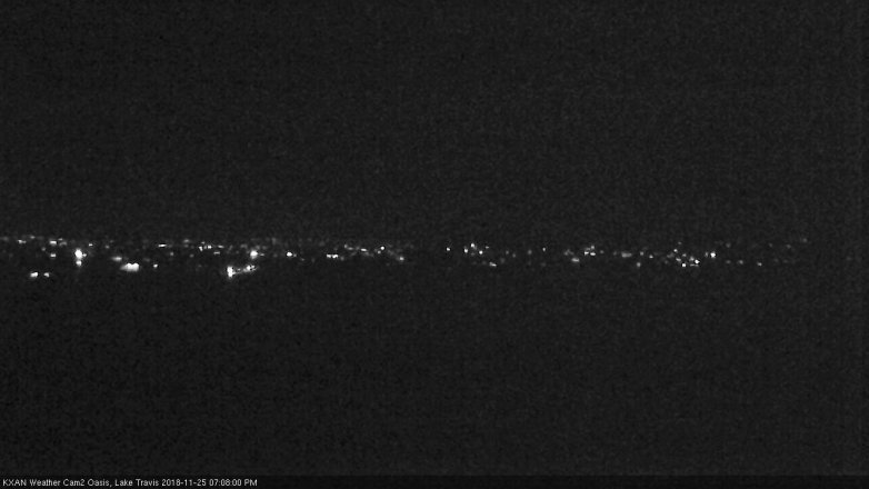 Lake Travis webcam, November 25, 2018 6:10 PM CT