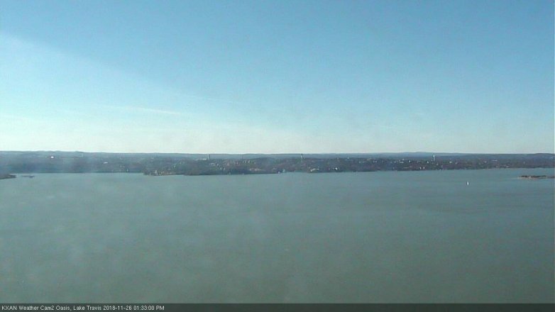 Lake Travis webcam, November 26, 2018 12:35 PM CT