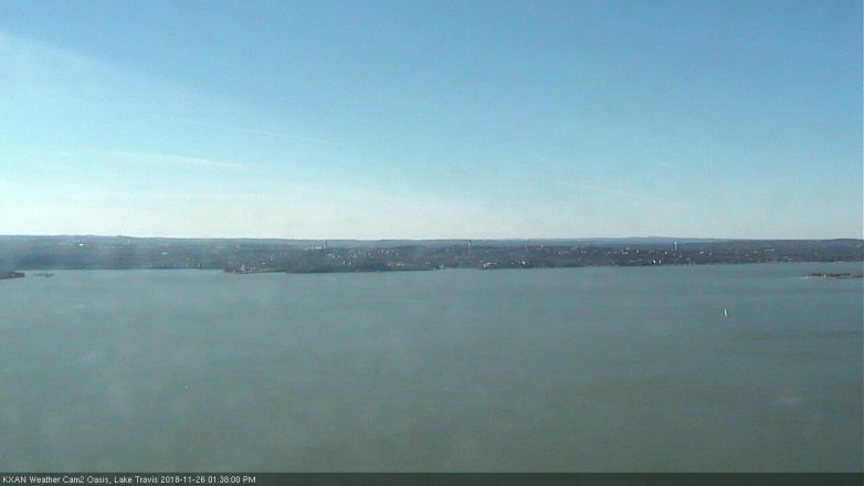 Lake Travis webcam, November 26, 2018 12:40 PM CT