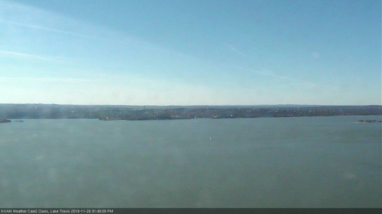 Lake Travis webcam, November 26, 2018 12:50 PM CT