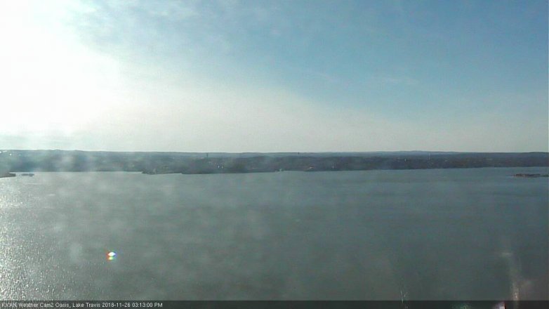 Lake Travis webcam, November 26, 2018 2:15 PM CT