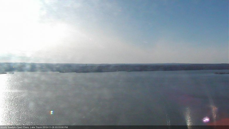 Lake Travis webcam, November 26, 2018 2:35 PM CT