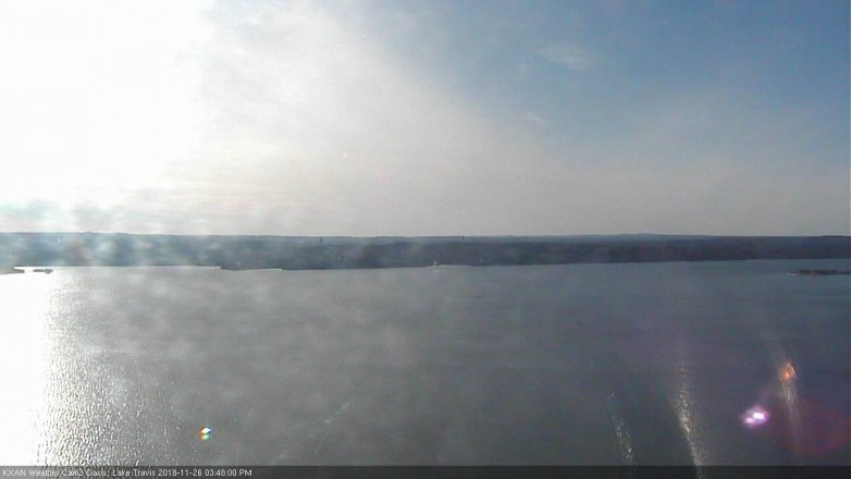 Lake Travis webcam, November 26, 2018 2:50 PM CT