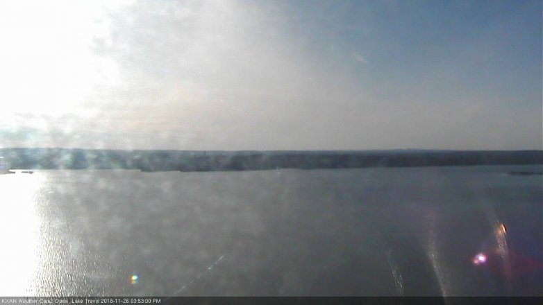 Lake Travis webcam, November 26, 2018 2:55 PM CT