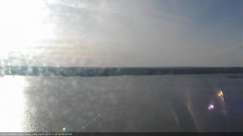Lake Travis webcam, November 26, 2018 3:10 PM CT