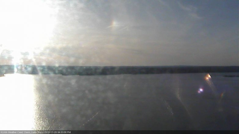 Lake Travis webcam, November 26, 2018 3:35 PM CT