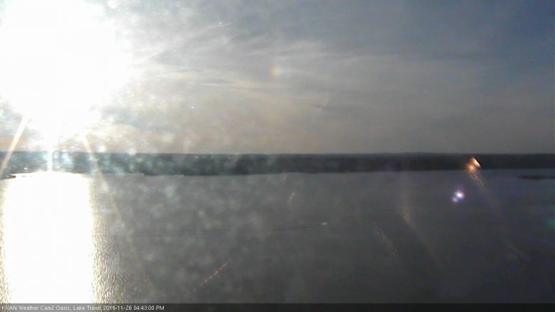 Lake Travis webcam, November 26, 2018 3:45 PM CT