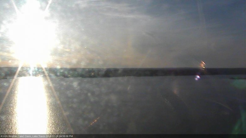 Lake Travis webcam, November 26, 2018 4:00 PM CT