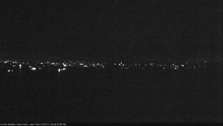 Lake Travis webcam, November 26, 2018 5:35 PM CT