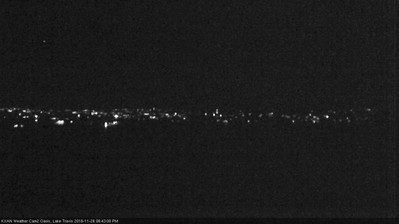 Lake Travis webcam, November 26, 2018 5:45 PM CT