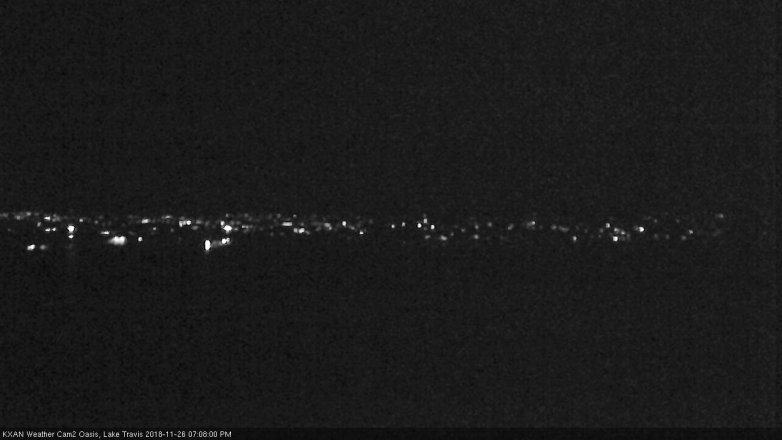 Lake Travis webcam, November 26, 2018 6:10 PM CT