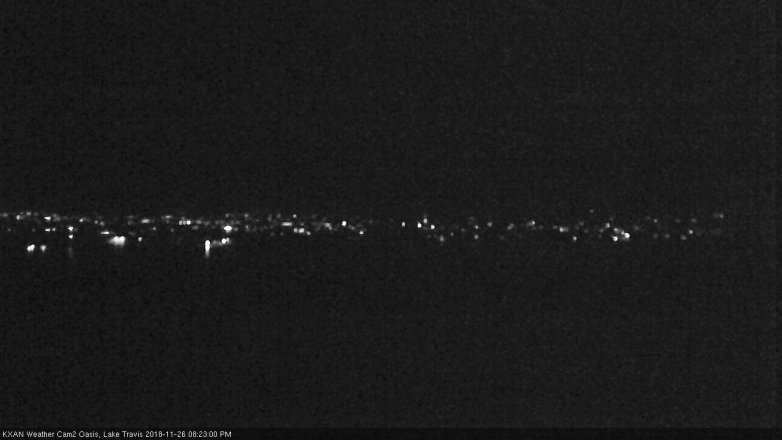 Lake Travis webcam, November 26, 2018 7:25 PM CT