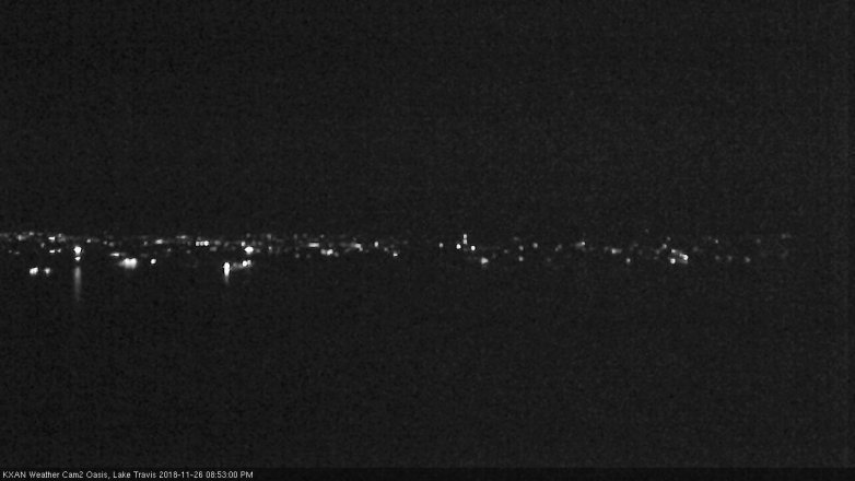 Lake Travis webcam, November 26, 2018 7:55 PM CT