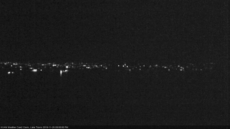 Lake Travis webcam, November 26, 2018 8:10 PM CT
