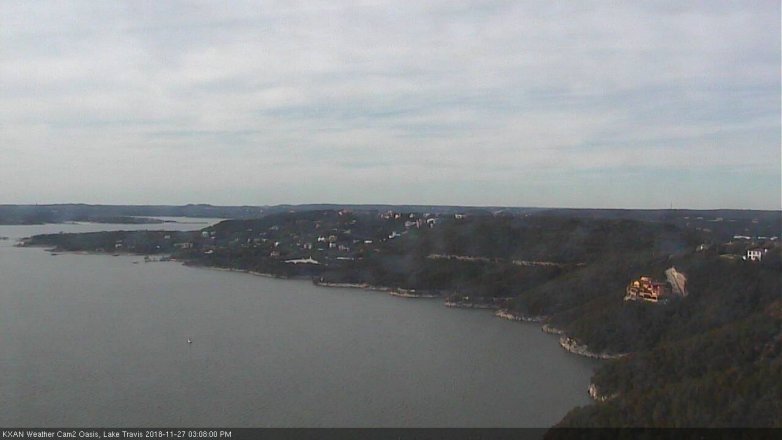 Lake Travis webcam, November 27, 2018 2:10 PM CT