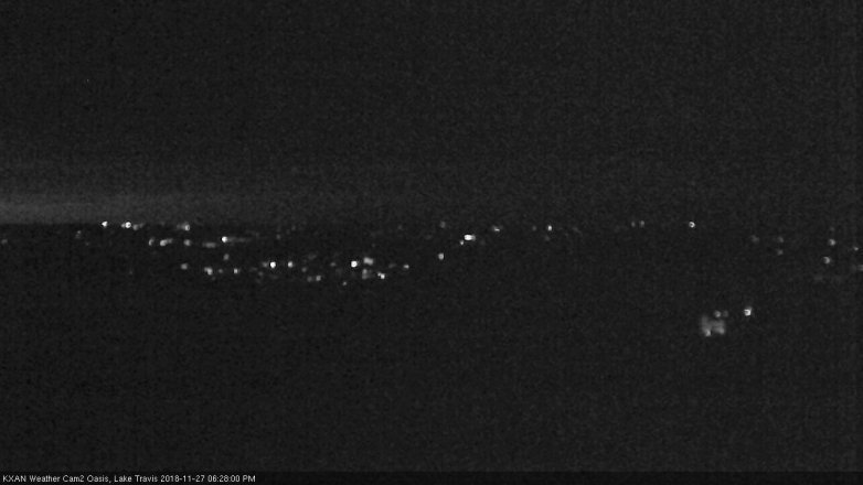 Lake Travis webcam, November 27, 2018 5:30 PM CT