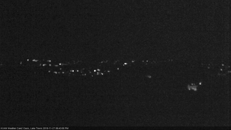 Lake Travis webcam, November 27, 2018 5:45 PM CT