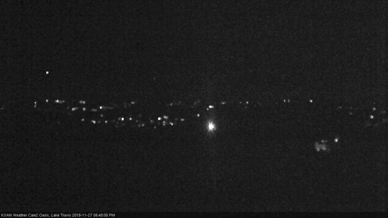 Lake Travis webcam, November 27, 2018 5:50 PM CT