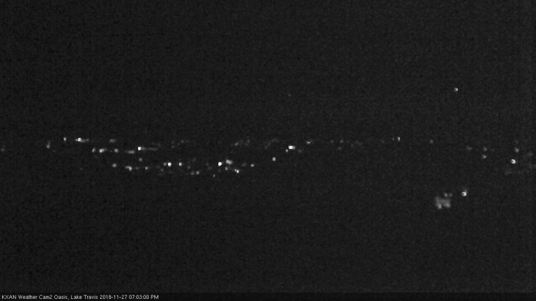 Lake Travis webcam, November 27, 2018 6:05 PM CT
